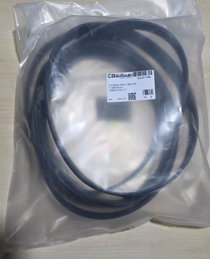 Kəmər - Baudouin - 16232118G - 1000943234 - 8PK795 EPDM - 2189241029